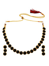 Black Traditional Choker Jewellery Set