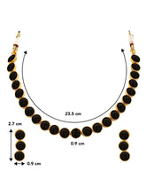 Black Traditional Choker Jewellery Set