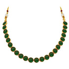 Stones Necklace Set by Peora | Elegant Stone-Studded Fashion Jewellery

