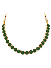 Stones Necklace Set by Peora | Elegant Stone-Studded Fashion Jewellery

