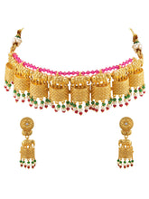 Royal Trunk Stones Elephant Choker Set