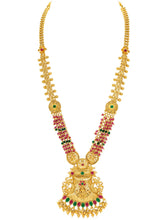 Peora Maharani Lakshmi Haram Set - Gold