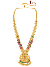 Peora Maharani Lakshmi Haram Set - Gold