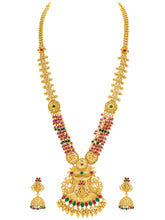 Peora Maharani Lakshmi Haram Set - Gold