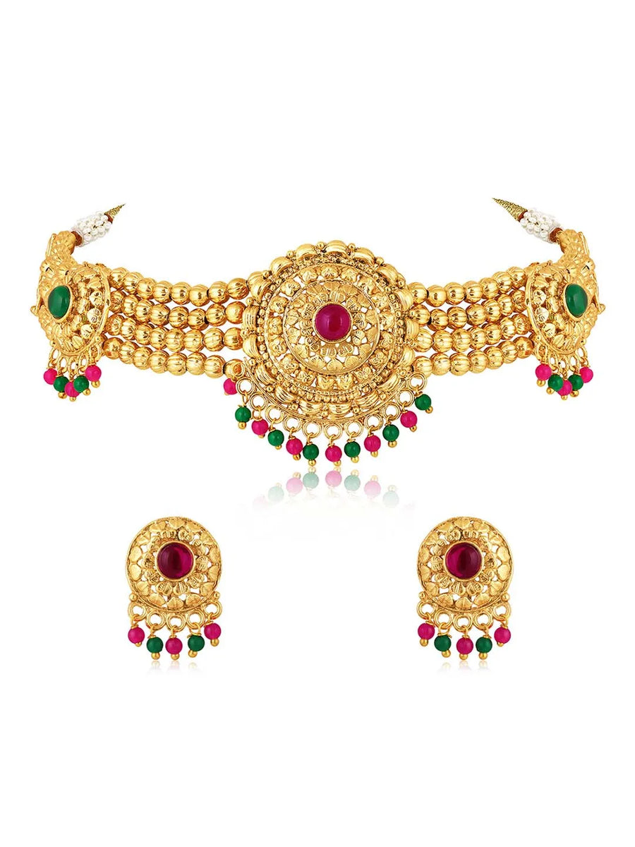 Choker Set – Traditional & Designer Jewellery Collection | Peora