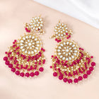 Bright Dangle Drop Earrings Vibrance - Rani Pink