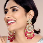 Bright Dangle Drop Earrings Vibrance - Rani Pink