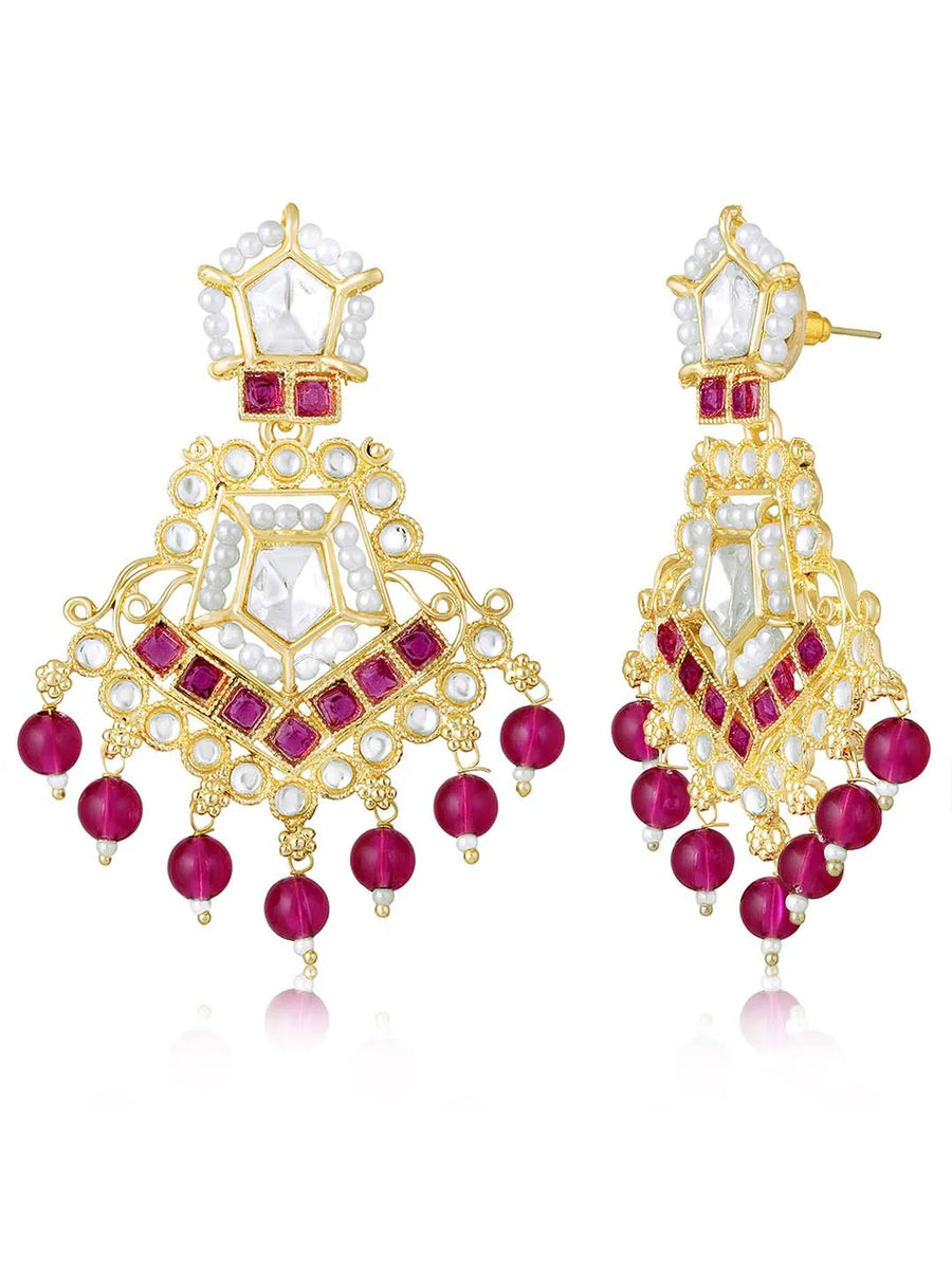 Radiant Dangle Earrings – Elegant Jewellery by Peora

