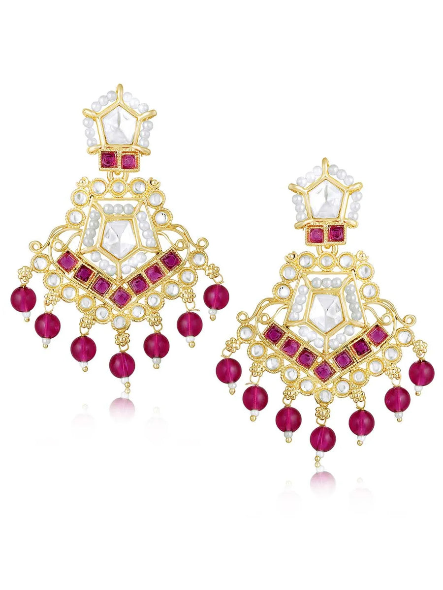 Radiant Dangle Earrings – Elegant Jewellery by Peora

