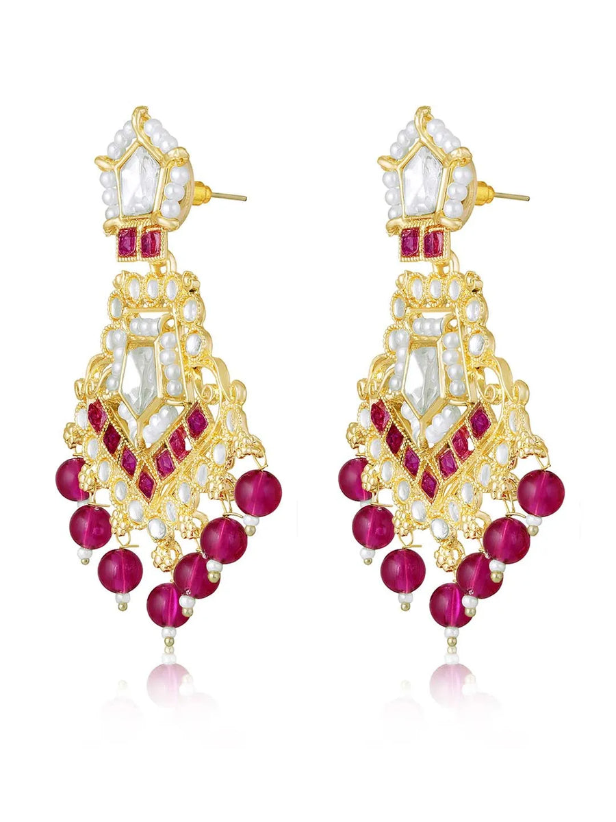 Radiant Dangle Earrings – Elegant Jewellery by Peora

