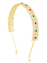 Royal Kundan Hair Band – Majestic Ethnic Hair Accessory | Peora

