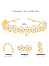 Radiant Kundan Studded Hair Band