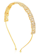 Elegant Kundan Crystal Hair Band