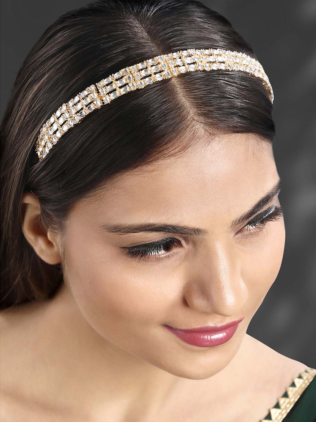 Opulent Kundan Studded Hair Band