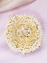 Glamorous Kundan Pearl Juda Pin