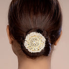 Glamorous Kundan Pearl Juda Pin