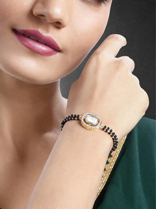 Mangalsutra Bracelet by Peora | Tradition Meets Modern Style