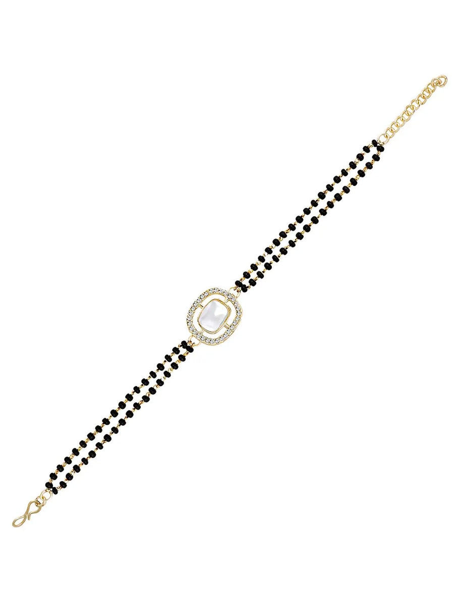 Mangalsutra Bracelet by Peora | Tradition Meets Modern Style