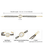 Mangalsutra Bracelet by Peora | Tradition Meets Modern Style