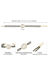 Mangalsutra Bracelet by Peora | Tradition Meets Modern Style
