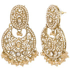 Gold Plated Crystal Festive Bridal Necklace Set