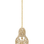 Gold Plated Crystal Festive Bridal Necklace Set