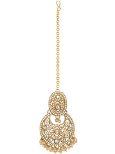 Gold Plated Crystal Festive Bridal Necklace Set