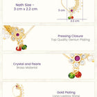 Gold Plated Heritage Pearl Nath