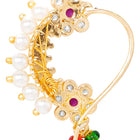 Gold Plated Heritage Pearl Nath
