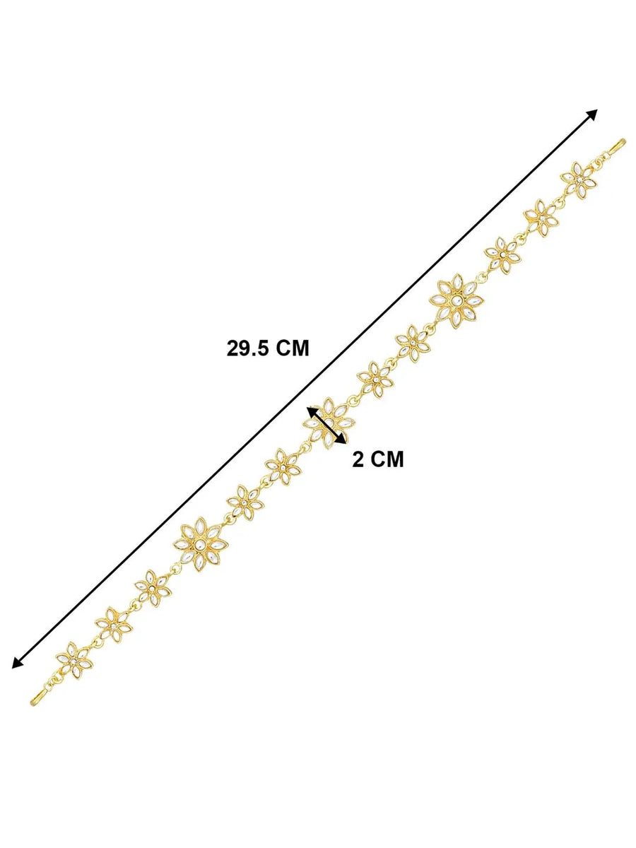 Kundan Sheesh Patti – Timeless Royal Head Jewellery | Peora

