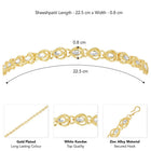 Synthetic Stone Sheesh Patti – Radiant Headpiece for Brides | Peora

