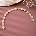 Synthetic Stones Sheesh Patti – Traditional Shine for Bridal Elegance | Peora

