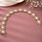 Synthetic Stone Sheesh Patti – Sparkling Bridal Headpiece | Peora

