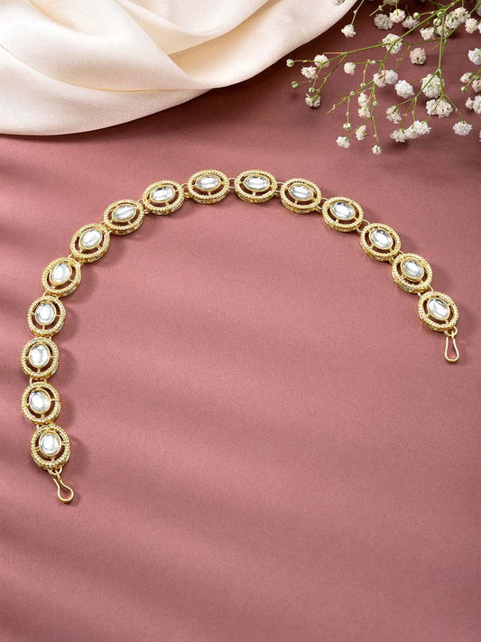 Sheesh Patti – Elegant Bridal Forehead Jewellery | Peora

