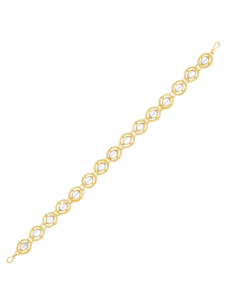 Sheesh Patti – Elegant Bridal Forehead Jewellery | Peora

