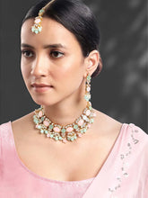Elegant Dainty Rose Choker Set