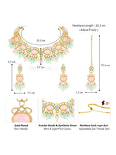 Elegant Dainty Rose Choker Set