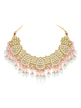 Rosy Garden Delight Necklace Set