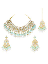 Soft Mint Delight Necklace Set