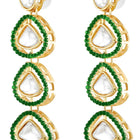 Kundan Earrings & Ring Set – Exquisite Bridal Jewellery | Peora

