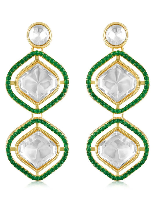 Kundan Earrings & Ring Set – Elegant Bridal Jewellery | Peora

