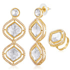 Kundan Earrings & Ring Set – Elegant Bridal Jewellery | Peora

