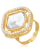 Kundan Earrings & Ring Set – Elegant Bridal Jewellery | Peora

