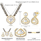 CZ & Crystal Mangalsutra Set | Timeless Sparkle by Peora

