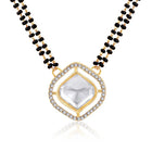 CZ & Crystal Mangalsutra Set | Timeless Sparkle by Peora

