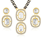 CZ & Crystal Mangalsutra Set | Elegant Sparkle by Peora

