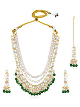 Pine Pearl Necklace Set