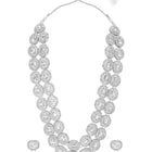 White Vintage Statement Necklace Set