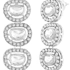 White Vintage Statement Necklace Set