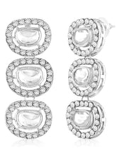 White Vintage Statement Necklace Set